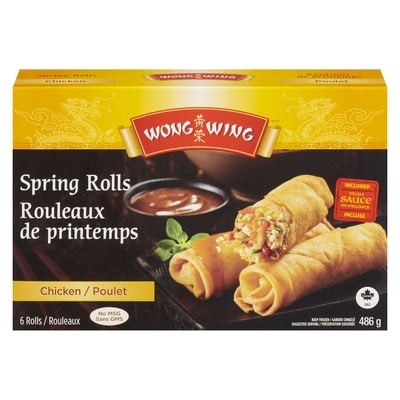 Wong Wing Spring Rolls Chicken 486 g, $1.85/100g