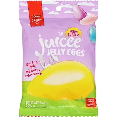 Dare Sour Jelly Eggs, Spring Mix 225 g, $1.11/100g