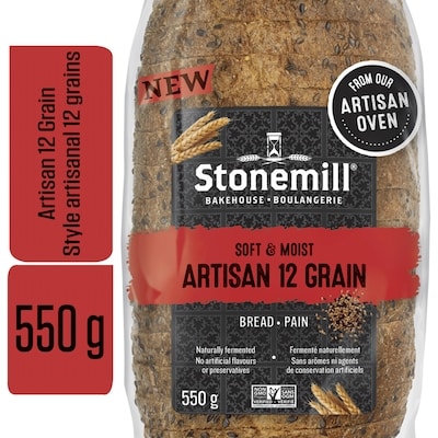 Stonemill Bakehouse Pain aux céréales artisanal 550 g, 0,91 $/100g