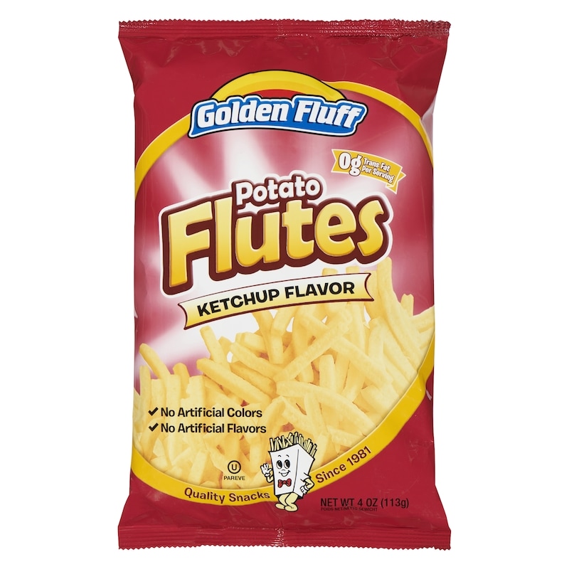Potato Flutes Ketchup
