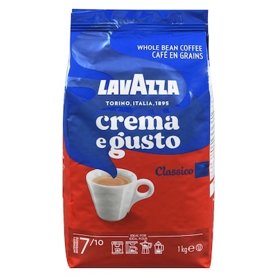 Lavazza Crema e Gusto Café en grains entier, Classico 1 kg, 3,50 $/100g