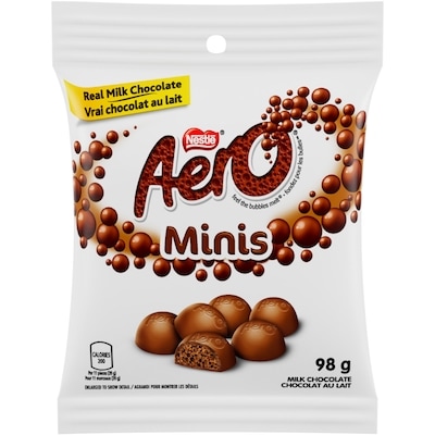 Aero Aero Chocolat Au Lait Minis 98 g, 4,58 $/100g