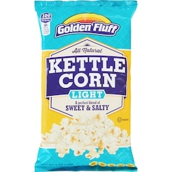 Golden Fluff Kettle Corn léger 142 g, 4,23 $/100g