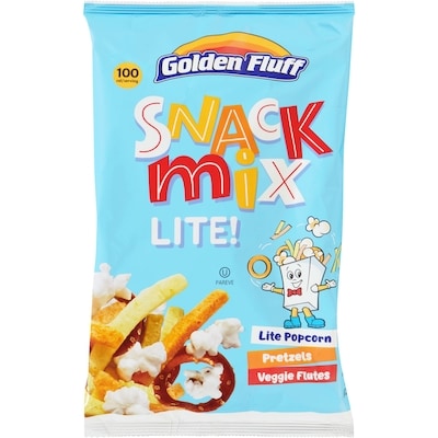 Golden Fluff Snack Mix Lite 198 g, $2.27/100g