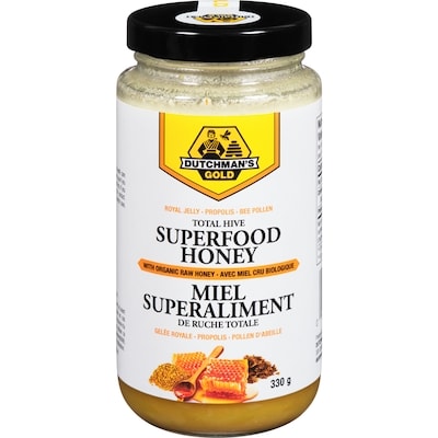 Dutchman's Gold Total Hive Superfood Honey 330 g, $6.36/100g