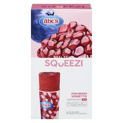 abes Squeezi Pom Berry Sorbetto 113 g, $7.07/100g