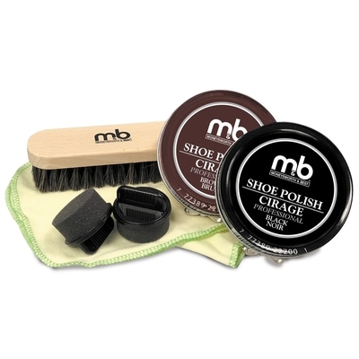Leather Care Travel Kit Black