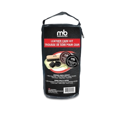 Trousse de soin pour cuir – voyage noir 1 ea, 20,00 $/1ch