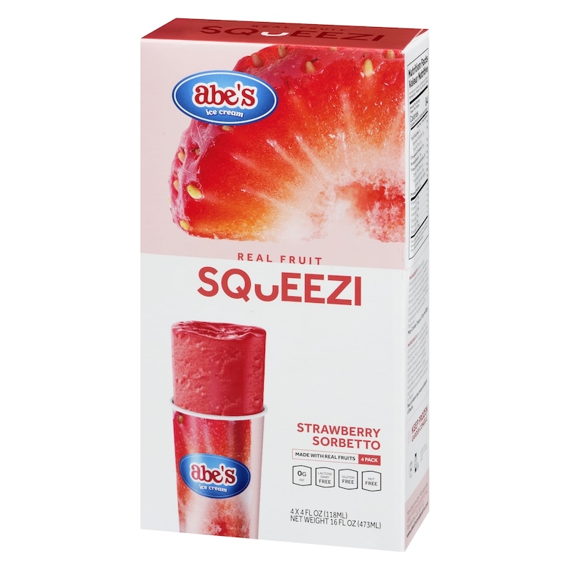 Squeezi Strawberry Sorbetto