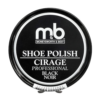 M&B Quality Shoe Care Shoe Polish Black 1 ea, $8.00/1ea