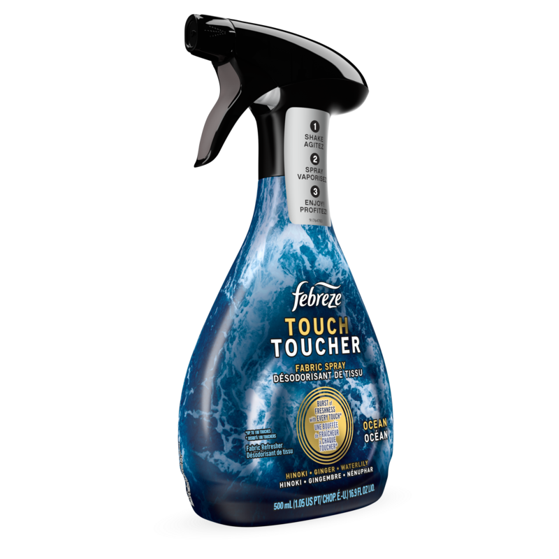 洋楽 tony fresh FRESH OUT Febreze Touch Fabric Spray Ocean - 500 ml | Real Canadian Superstore