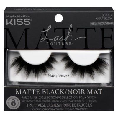 Kiss Faux Mink Collection Matte Velvet 1 ea, $13.00/1ea