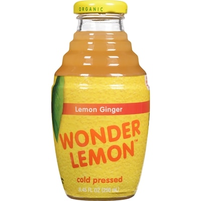 Wonder Lemon Jus de citron et de gingembre 100% biologique 250 ml, 2,40 $/100ml