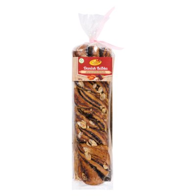 Crown Chocolate Almonds Brioche Cake Danish Babka 500 g, $2.60/100g