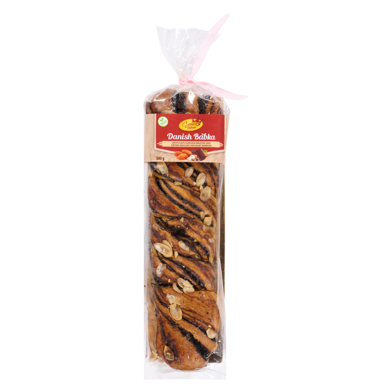 Chocolate Almonds Brioche Cake Danish Babka