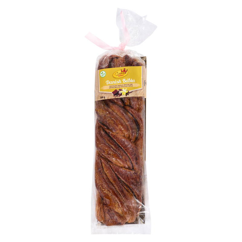 Chocolate Vanilla Brioche Cake Danish Babka