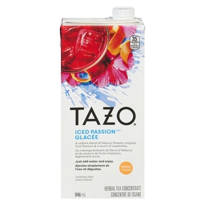 Tazo Herbal Tea Iced Passion 946 ml, $0.95/100ml