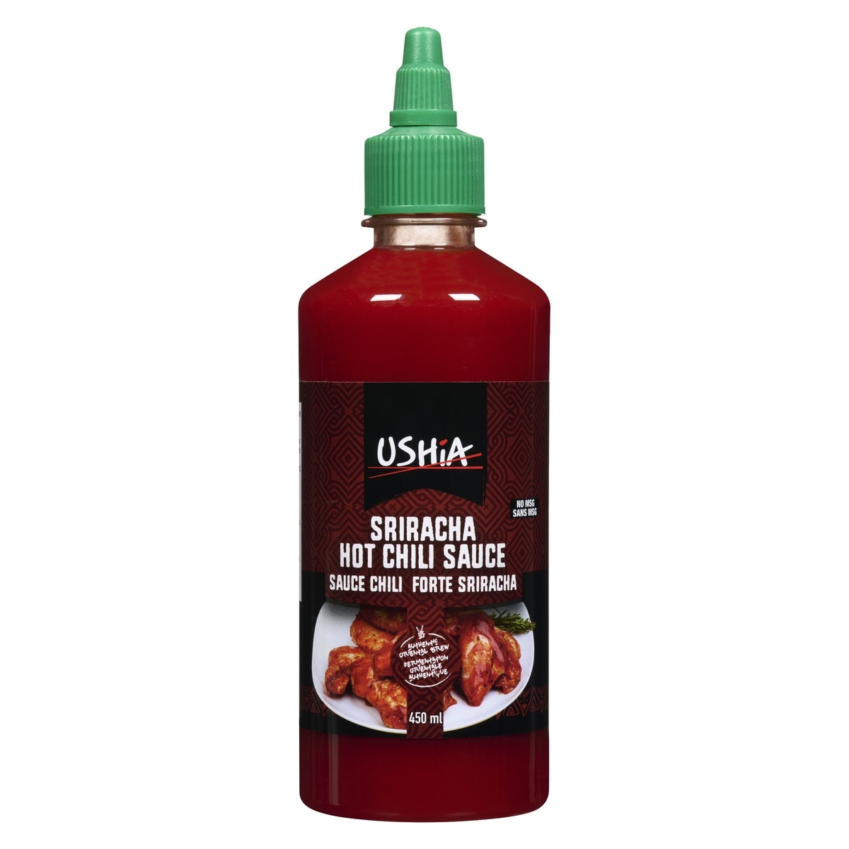 Ushia Sriracha Hot Chili Sauce 450 ml, $1.18/100ml
