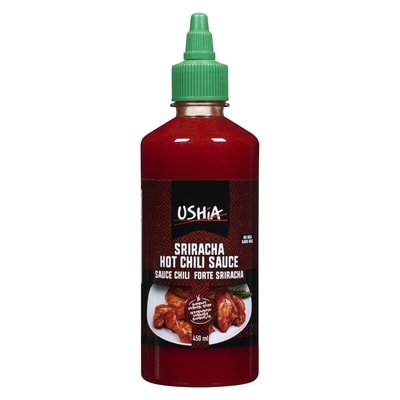 Ushia Sriracha Hot Chili Sauce 450 ml, $1.33/100ml