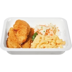 null Lanières de poulet originales avec macaroni au fromage et salade de chou 420 g, 1,90 $/100g