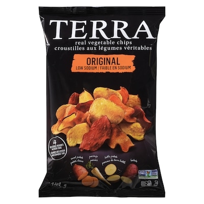 Terra Croustille aux légumes exotiques original 141 g, 3,55 $/100g
