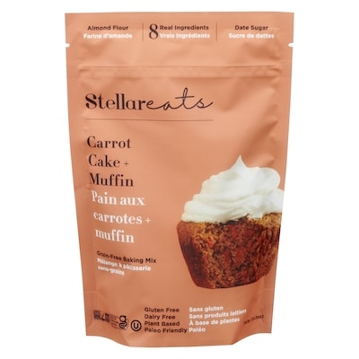Stellareats Grain-Free Baking Mix Carrot Cake + Muffin 347 g, $3.89/100g
