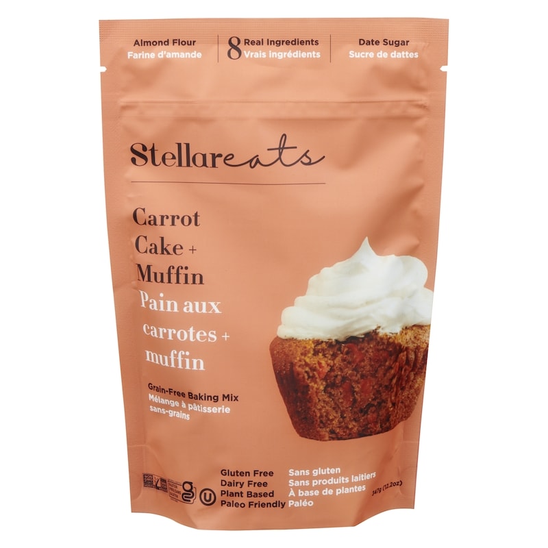 Grain-Free Baking Mix Carrot Cake + Muffin