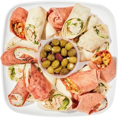 null 24hr Notice Required - All Wrapped Up Wrap Platter 10x246.0 g, $2.24/100g