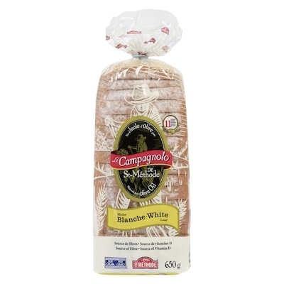 St Méthode Le campagnolo miche blanche 650 g, 0,77 $/100g