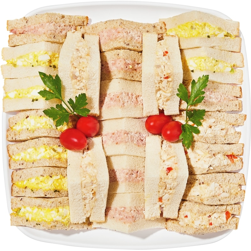 24hr Notice Required - Classic Tea Sandwich Platter