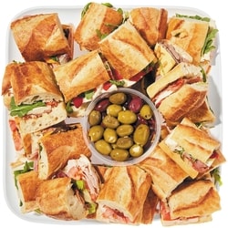 null 24hr Notice Required - Gourmet Sandwich Platter 2.39 kg, $2.72/100g