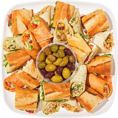 null 24hr Notice Required - Deluxe Vegetarian Sandwich Platter 1 ea, $55.00/1ea