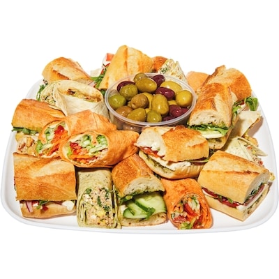 48hr Notice Required - Deluxe Vegetarian Sandwich Platter