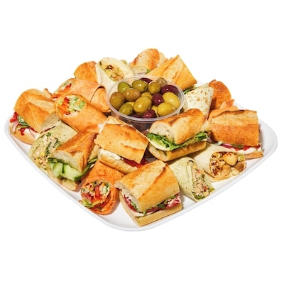 48hr Notice Required - Deluxe Vegetarian Sandwich Platter