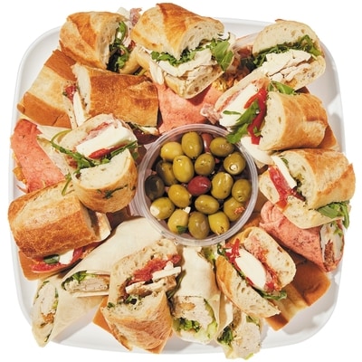 null 24hr Notice Required - The Entertainer Sandwich Platter 1 ea, $60.00/1ea
