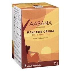 Aasana Relax Herbal Tea Mandarin Orange - 25 g | Dominion Stores