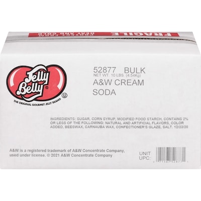Jelly Belly A&W Cream Soda $25.33/1kg $11.49/1lb