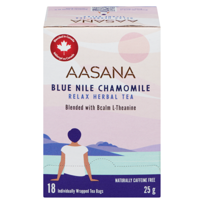 Aasana Relax Herbal Tea Blue Nile Chamomile 25 g, $27.96/100g