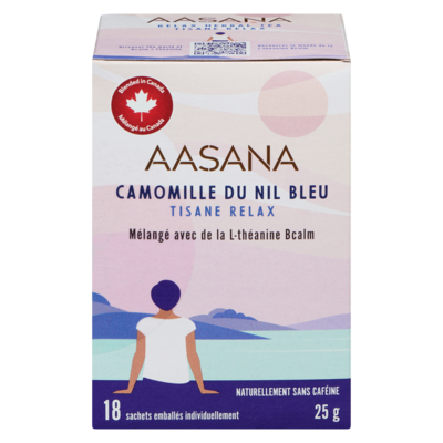 Aasana Tisane relax camomille du nil bleu 25 g, 27,96 $/100g
