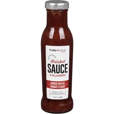 Pure Food Pure food sauce à la poitrine 280 ml, 3,57 $/100ml