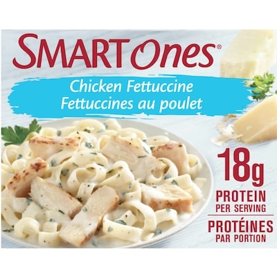 Smart Ones Repas Surgelé, Fettuccine Au Poulet, Boîte 262 g, 1,72 $/100g