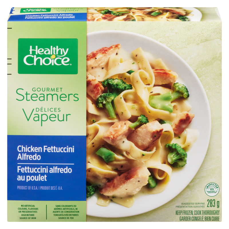 Gourmet Steamers Chicken Fettuccini Alfredo