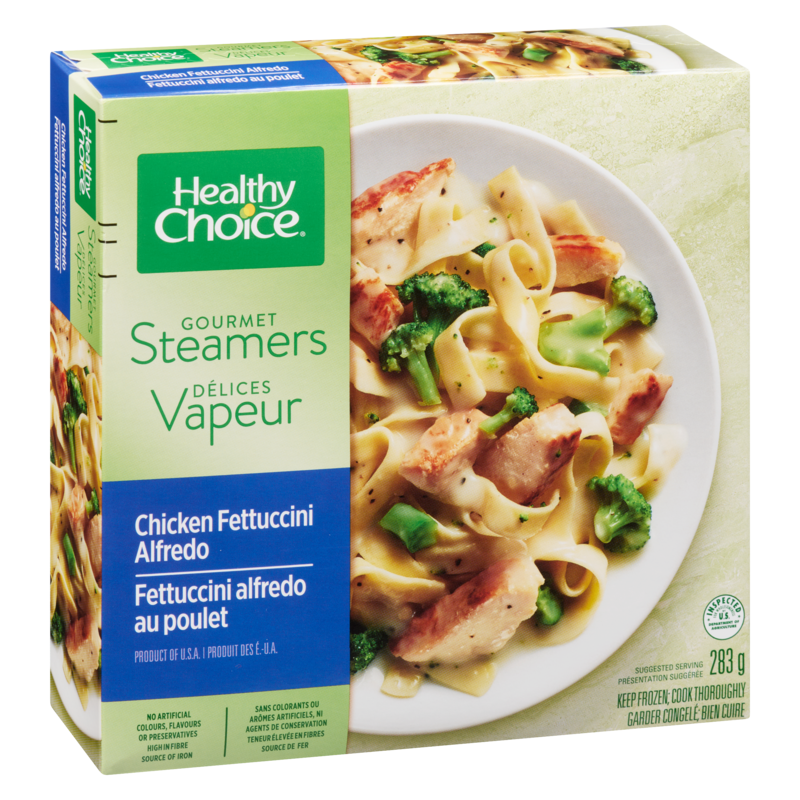 Gourmet Steamers Chicken Fettuccini Alfredo