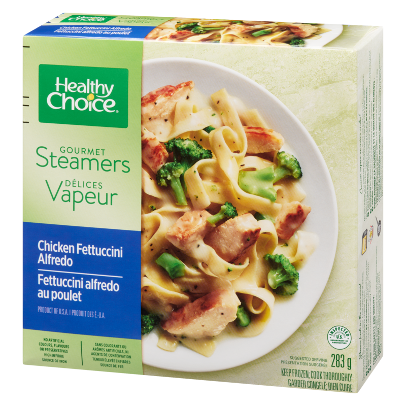 Gourmet Steamers Chicken Fettuccini Alfredo