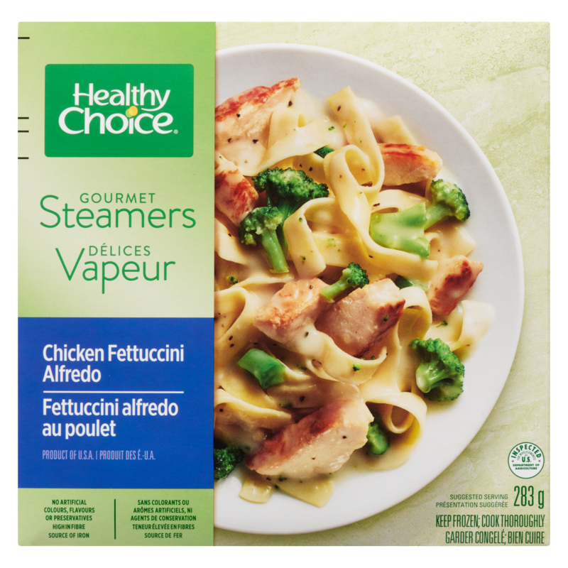 Gourmet Steamers Chicken Fettuccini Alfredo