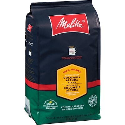 Whole Bean Coffee Medium Roast Colombia Altura Blend