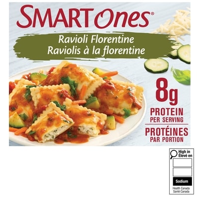 Smart Ones Ravioli Florentine 241 g, $1.87/100g