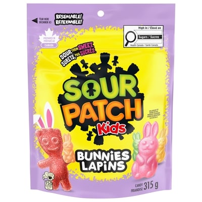 Maynards Sour Patch Kids, Bunnies Candy, Easter Candy 315 g, $1.59/100g