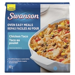 Swanson Oven Easy Meals Chicken Taco 992 g, $1.01/100g