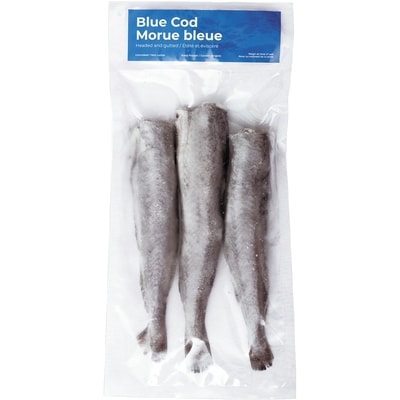 null Morue bleue entière congelée 7,72 $/1kg 3,50 $/1lb